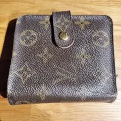 ルイ・ヴィトン 二つ折り財布 ブラウン ルイヴィトン