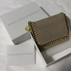 STELLA McCARTNEY 三つ折り財布 ベージュ　ステラマッカートニー