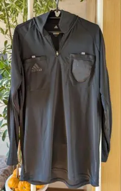 adidas Climalite ブラック長袖シャツ上下セット＆カードケース付き