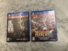 PS4 ラストオブアス & ドラクエヒーローズⅡ セット