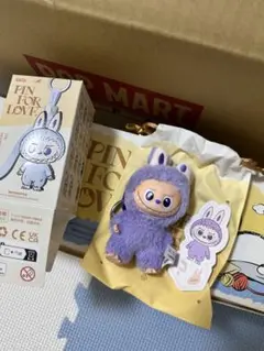 正規品ラブブ LABUBU PIN FOR LOVE イニシャル【？】