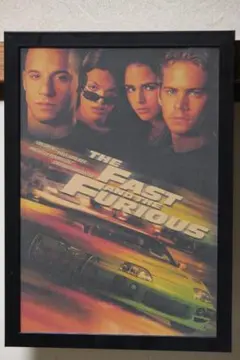 ワイルド・スピード　The Fast & Furious　ポスター　額付き