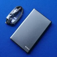 2.5インチ SATA HDD/SSD 外付けケース USB3.0 アルミ GY