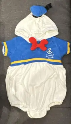 ドナルドダック仮装ロンパース70〜80cm