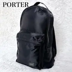 【美品】ポーター タンカー リュック バックパック ナイロン S ブラック　A4