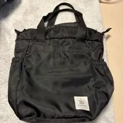 ブラックトートバッグ