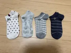 s*i様 LACOSTE ソックス 4足セット アンクル丈 22~24cmのサムネイル