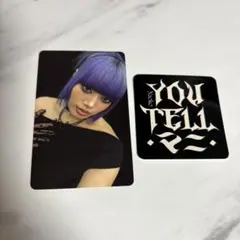 トレカ＆口癖ステッカー NAOKO ナオコ HANA 1stアルバム