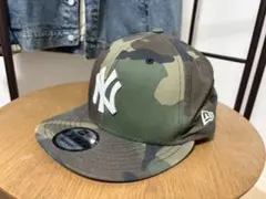 New Era カモフラージュ スナップバックキャップ 9FIFTY
