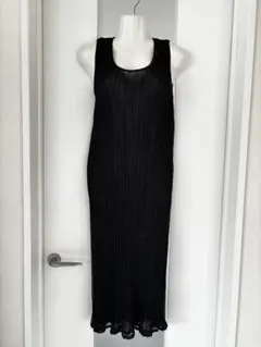 pleats please プリーツプリーズ ロングワンピース ノースリーブ