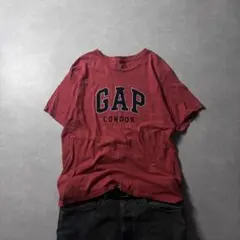 old gap ビッグロゴ tシャツ y2k 短丈 肉厚 archive - メルカリ