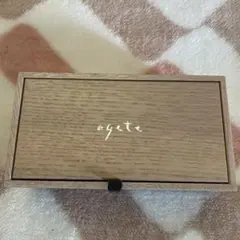 (非売品)agete 木製 ジュエリーボックス