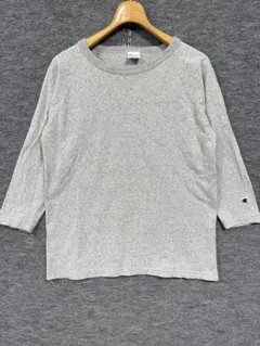 Champion チャンピオン グレー ラグランスリーブ USA製 T1011