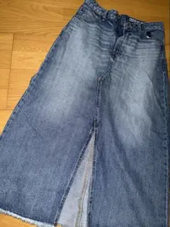 AMERICAN HOLIC ライトインディゴ フレアAラインスカート M