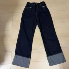 ロールアップデニム