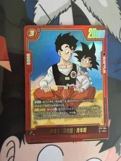 ドラゴンボールフュージョンワールド 孫悟天/孫悟飯:青年期 ST01 R☆ 1