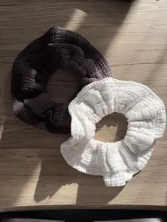 コットンフリルスタイ2色セット