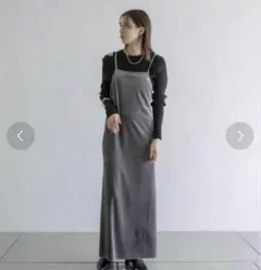 mystic ベロア キャミワンピース　新品未使用