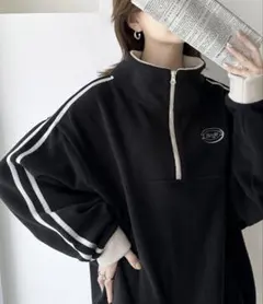 （Javaコラボ）ハーフジップ プルオーバー