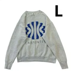 90s USA製 Delta CARPENTER スウェット L 霜降りグレー