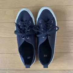 H&M 黒 スニーカー　24cmのサムネイル