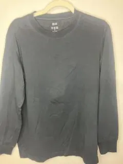 UNIQLO 長袖Tシャツ ブラック (Mサイズ)のサムネイル