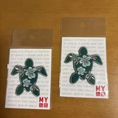 ワッペン　刺繍ワッペン　2点
