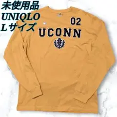 未使用✨UNIQLO　ロンT 　イエロー　Lサイズ