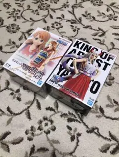 ワンピース フィギュア ヤマト ナミ ２体セット キングオブアーティスト KOA