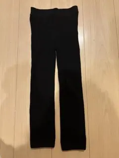 ユニクロ　HEATTECH EXTRA WARM ブラックレギンス　120センチ