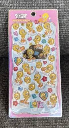 トゥイーティー プチドロップステッカー シール