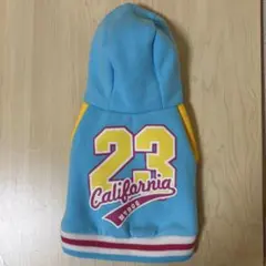 美品】 小型犬パーカー(裏地フリース)