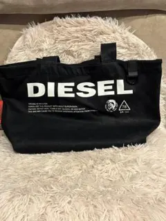 ディーゼル DIESEL ロゴ トートバッグ ブラックのサムネイル