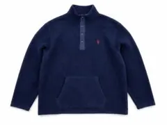 Polo Ralph Lauren ハーフジップスナップT XL