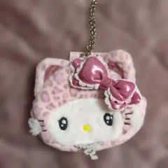 サンリオ ギャルネコ フェイス形ポーチ チャーミーキティ