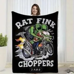 RAT FINK　ラットフィンク　ブランケット　アメリカン雑貨
