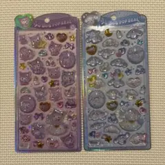 シナモロール クロミ うるちゅるポップシール