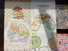 A4ファイル　すみっコぐらし　Denny’S デニーズ　クリアファイル　シール