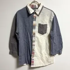 ✨綿100%✨ POWER TO THE PEOPLE 【M】 シャツ 七分袖