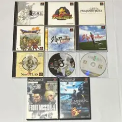 【一部ジャンク】PS PS2ソフト11本セット