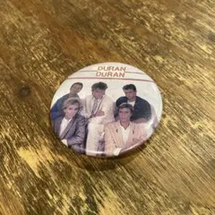 UK雑貨 DURAN DURAN 80s 缶バッヂ ビンテージ デュランデュラン