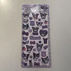 サンリオ キャンディグリッターシール　クロミ　ギャル　平成　ヒョウ柄