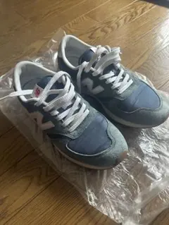 New Balance ネイビー/グレー スニーカー420