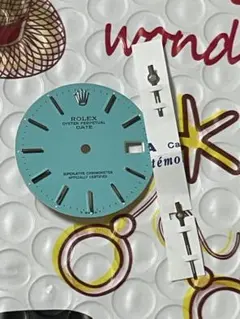 ROLEX OYSTER PERPETUAL 1500文字盤 ターコイズブルーのサムネイル