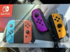 nintendo switch ネオンブルー　ネオンレッド　ジョイコン付き