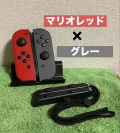Nintendo Switch スイッチ 純正 ジョイコン マリオレッド/グレー