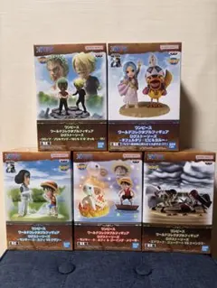 ワンピース　ワーコレ　ログストーリーズ　5種セットのサムネイル