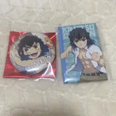 鬼滅の刃 キメツ学園 スクエア缶バッジ お正月 缶バッジ