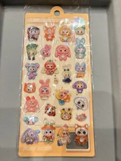 ベビースリー ベビスリ ぷくぷくシール立体シールボンボンドロップシール