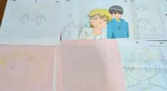 だぁ！だぁ！だぁ！　アニメ　セル画　原画　 光月未夢